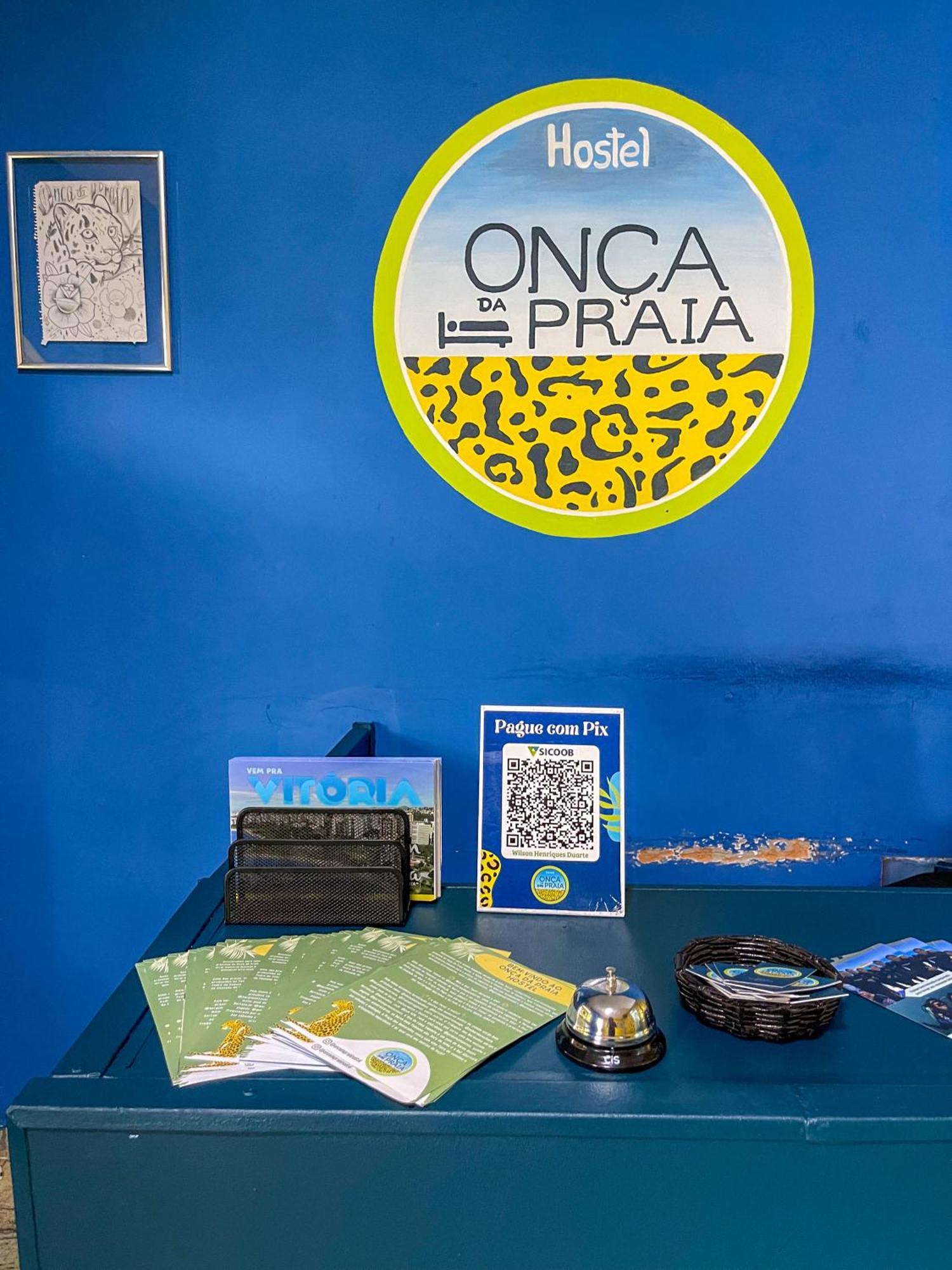 Onca Da Praia Hostel Vitória Exterior foto